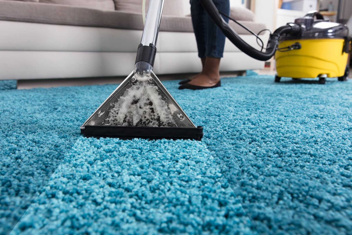 How to clean carpets without leaving residue behind